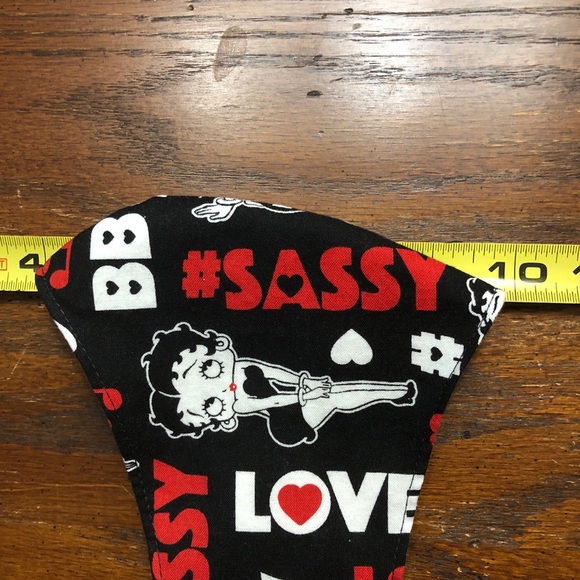 Adult Betty Boop Unisex Shaped Mask Washable - Picture 5 of 13